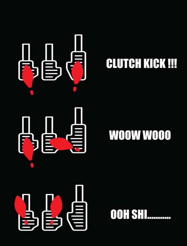 T-särk - Clutch kick