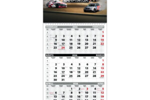 Wampiiroja "trio" kalender 2026